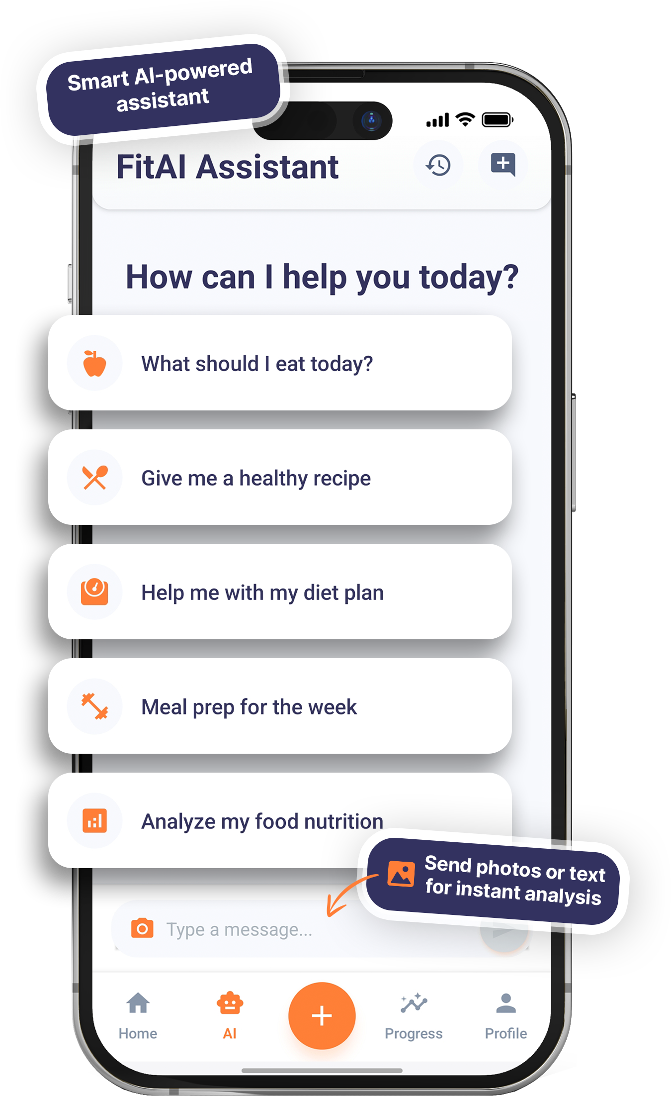 Search over 2 million foods by barcode
